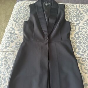 Black tuxedo jumpsuit size Small.